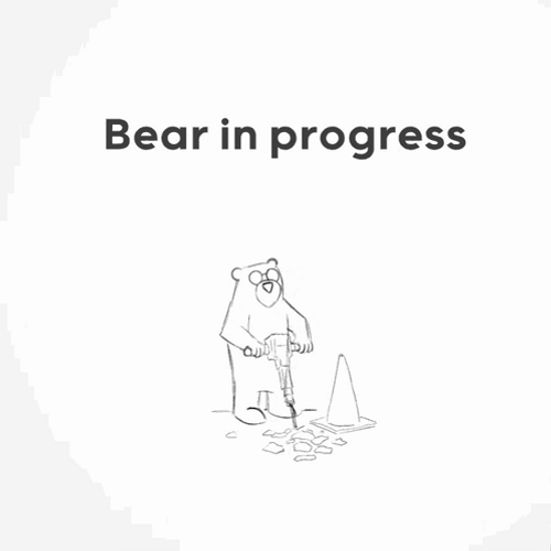 Doodle Bear In Progress GIF