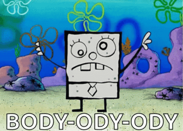 Doodlebob Arms Spinning GIF