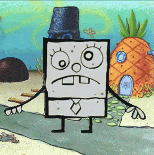 Doodlebob Spongebob Non Stop Arm Spinning GIF