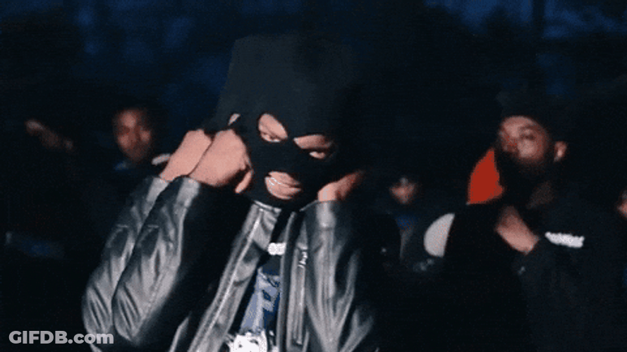 Dooley Da Don Wearing Ski Mask GIF