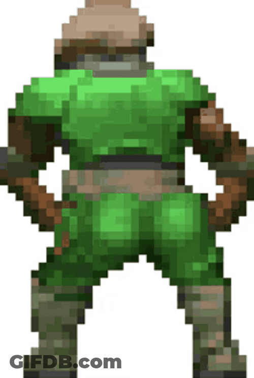 Doom Eternal Character Twerking GIF