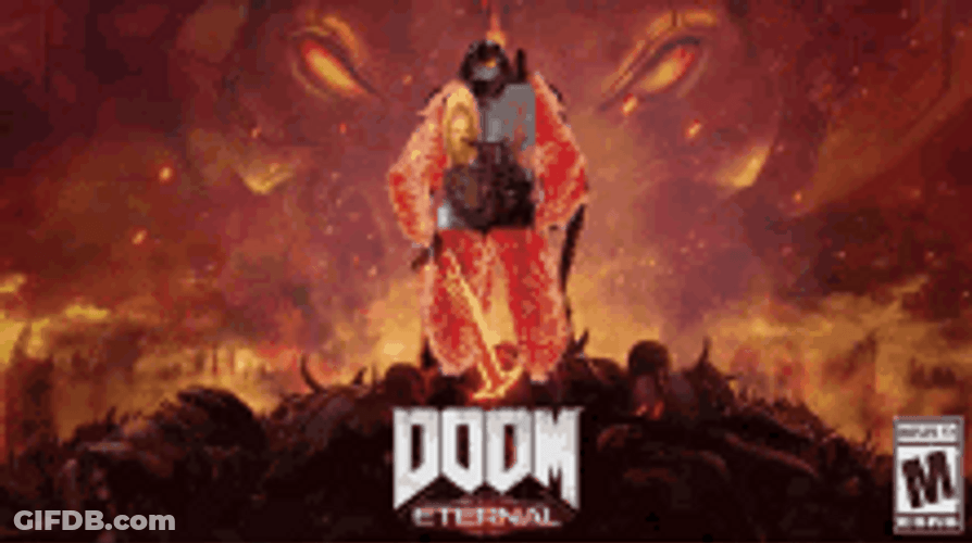 Doom Eternal Game Poster GIF