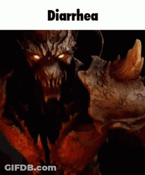 Doom Eternal On Fire Explosive Diarrhea GIF