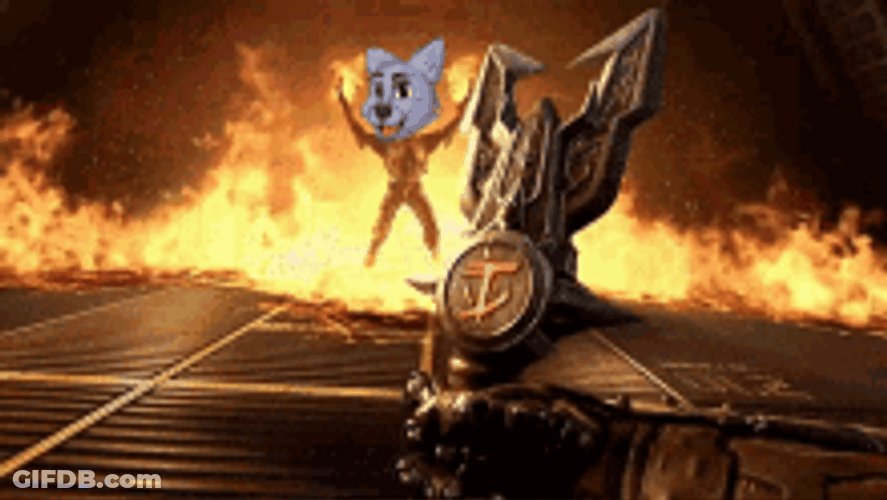 Doom Eternal Scene Edited GIF