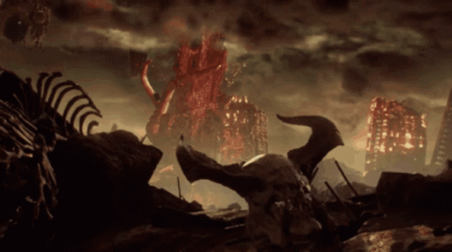 Doom Slayer Dramatic Arrival GIF