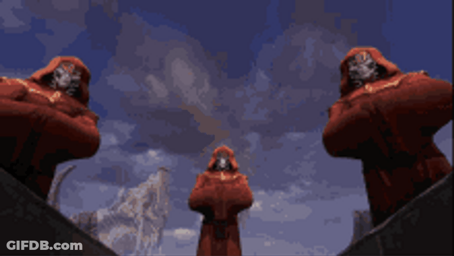 Doom Slayer Getting Buried GIF