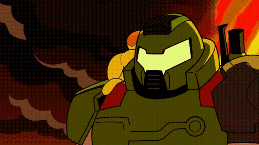 Doom Slayer Player Wanna Rip And Tear GIF