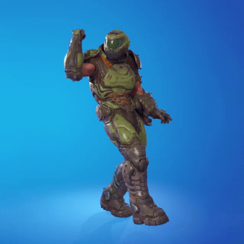 Doomguy Hype Man GIF