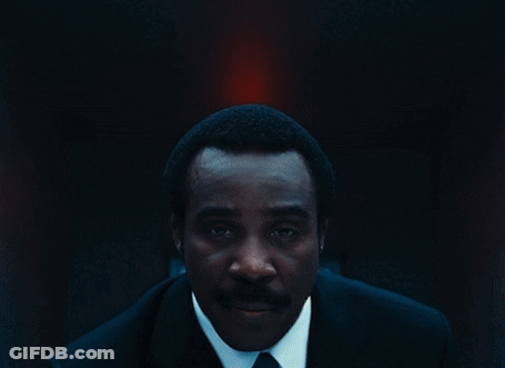 Doorway With Red Light Above GIF