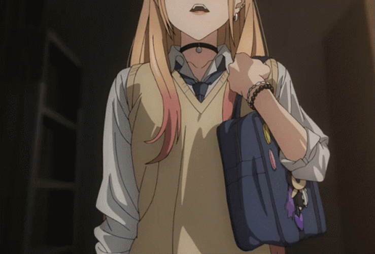 Dope Anime Girl My Dress-Up Darling GIF