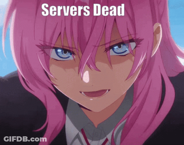 Dope Anime Zero Two Server's Dead GIF