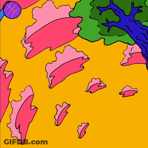Dope Cartoon Ball Bouncing GIF