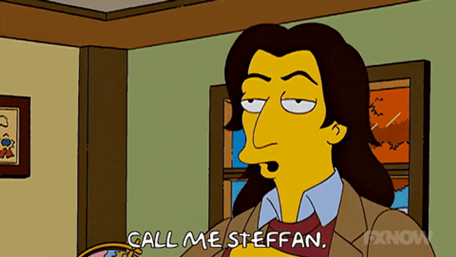 Dope Cartoon Simpson Steffan GIF