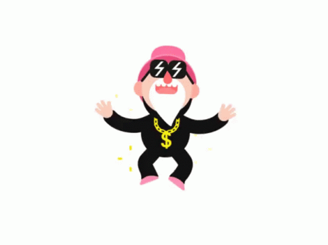 Dope Cartoon Wizard Clapping GIF