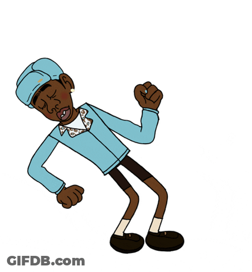 Dope Hip Hop Dancing Cartoon GIF