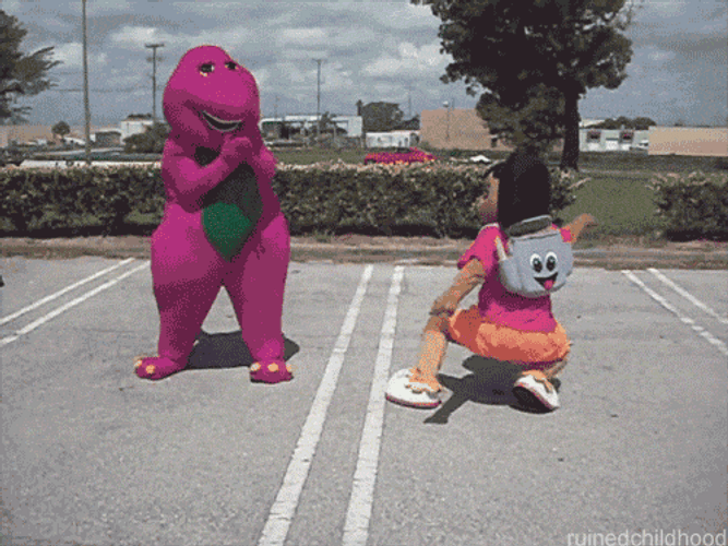 Dora Funny Twerk Meme GIF