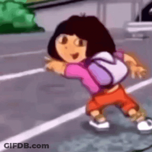 Dora Hit By A Car GIF