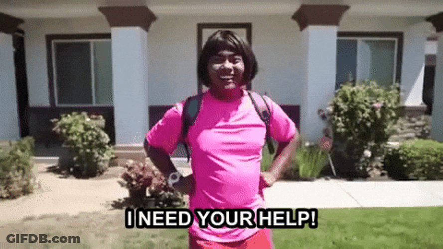 Dora Meme I Need Your Help GIF