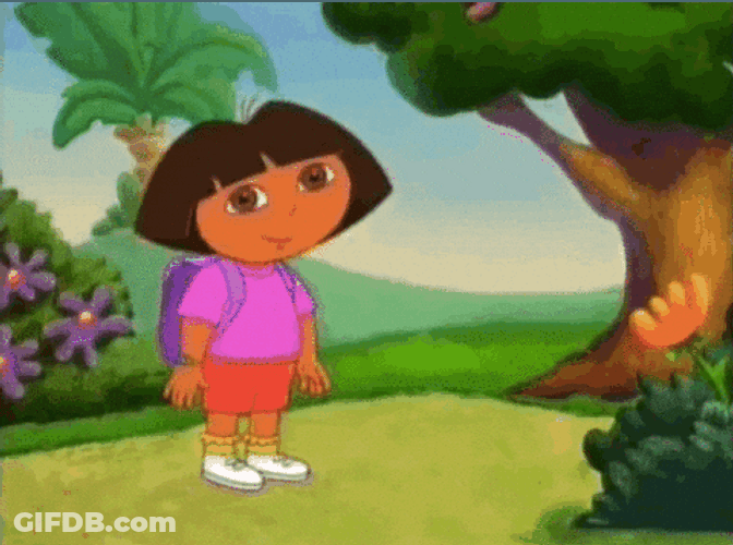 Dora Meme What's Your Name GIF