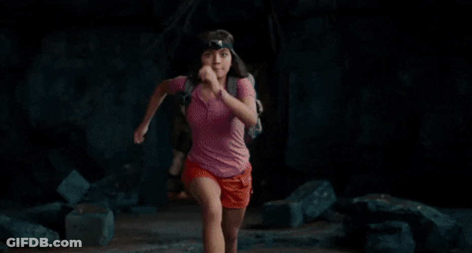 Dora The Explorer Jump This Close GIF