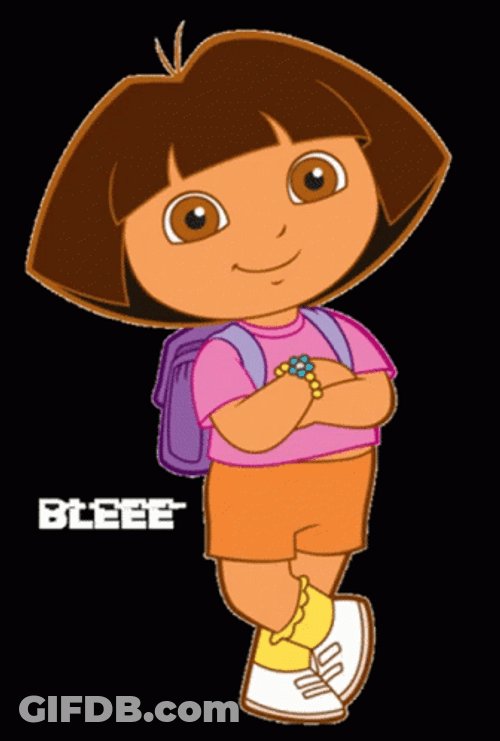 Dora The Explorer Pose GIF