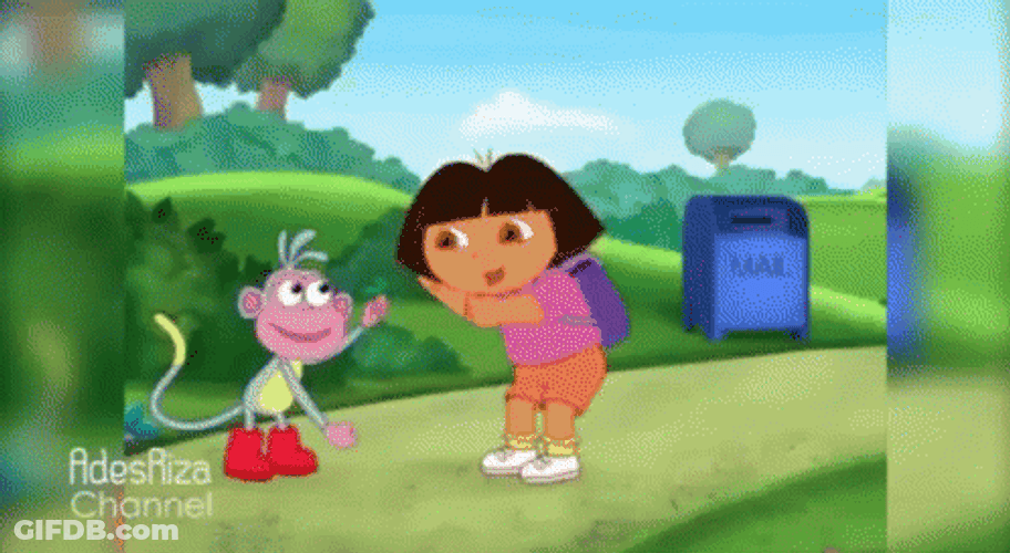 Dora With Boots We Did It GIF