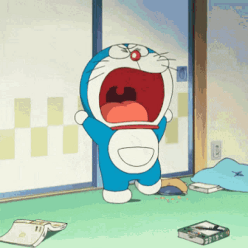 Doraemon Tantrum GIF