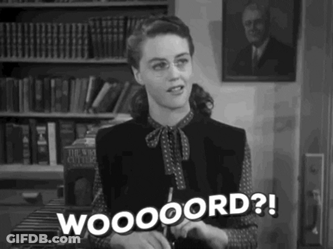 Dorothy Malone Word GIF
