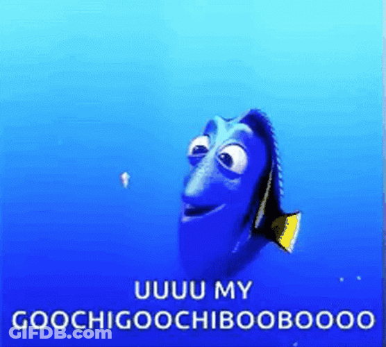 Dory Baby Talking GIF