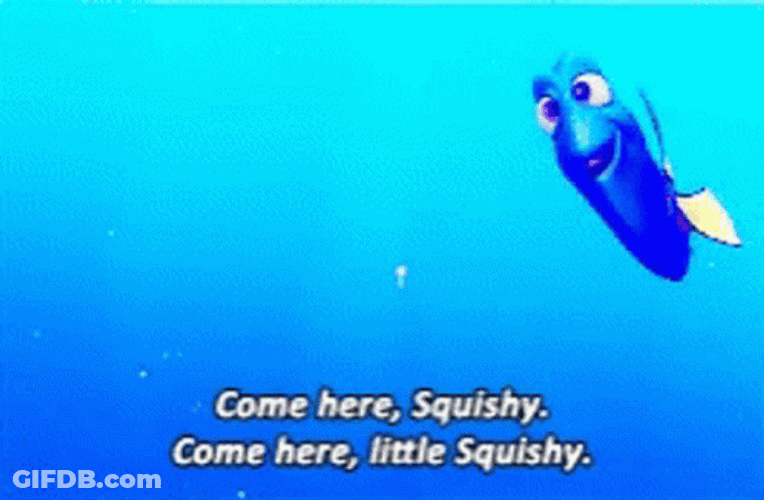 Dory Come Here Squish GIF