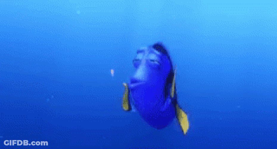 Dory Disappointed GIF