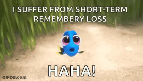 Dory From Finding Nemo Walking On Beach With Quote GIF