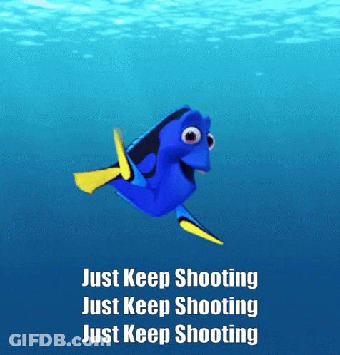 Dory Swimming In Ocean GIF
