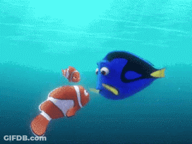 Dory Yapping GIF