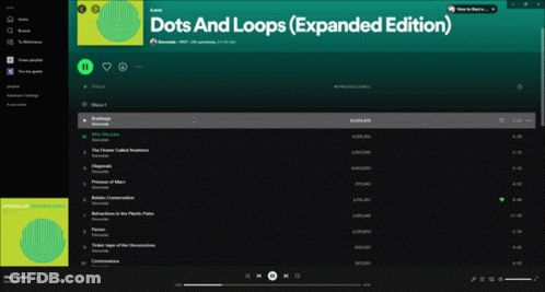 Dots And Loops Expanded Edition On Computer Screen GIF