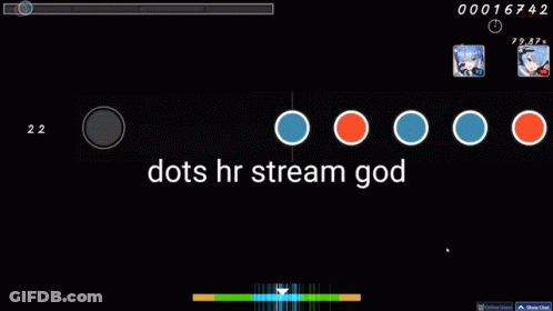 Dots Hr Stream God Video Game Screenshot GIF