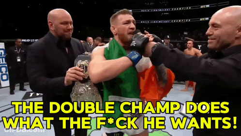 Double Champ Doing What He Wants GIF