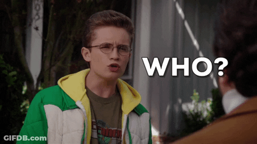 Double Checking Who GIF