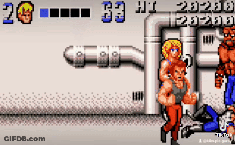 Double Dragon Four GIF