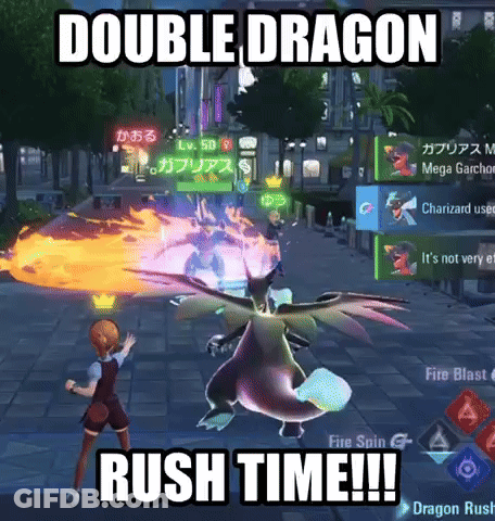 Double Dragon Rush Time GIF
