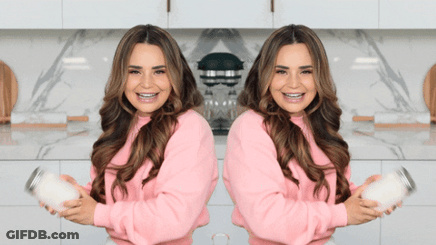 Double Rosanna Pansino As Bartender GIF
