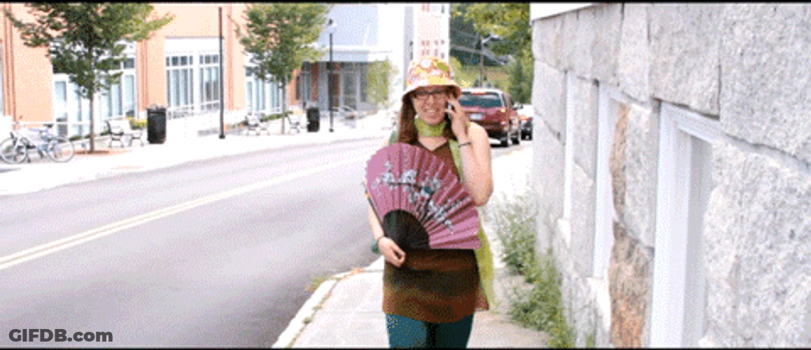 Double Take Look Back Woman GIF