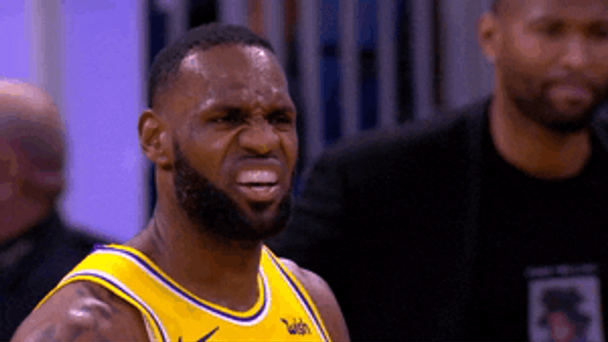 Double Take No Way Lebron James GIF