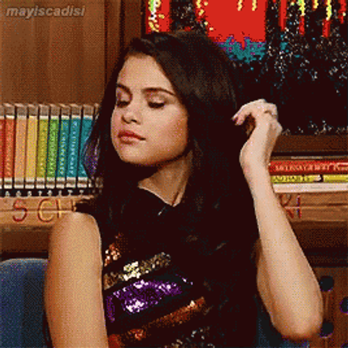Double Take Wait What Selena Gomez GIF