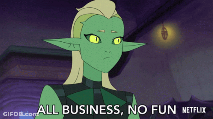 Double Trouble All Work And No Play GIF