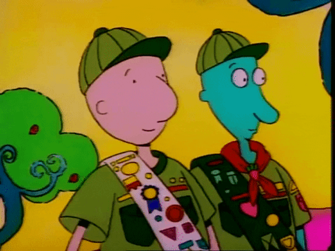 Doug And Skeeter Saluted GIF