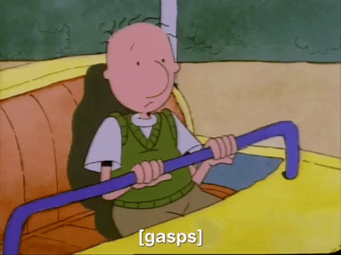 Doug Funnie Gasps GIF