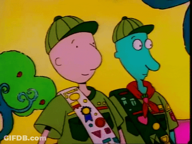 Doug Funny Salute GIF