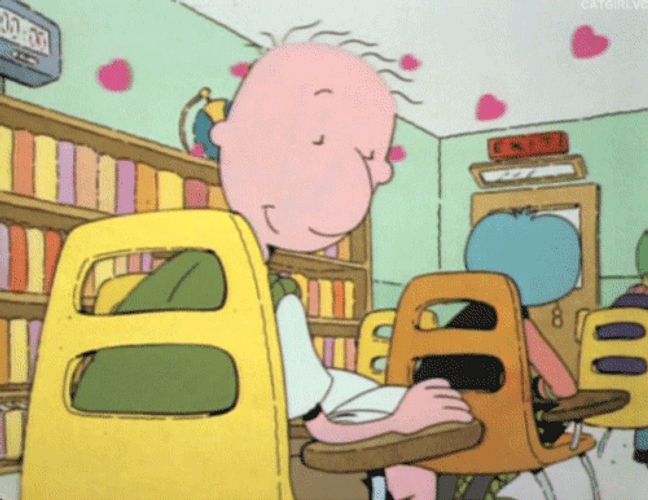 Doug Looking Behind GIF