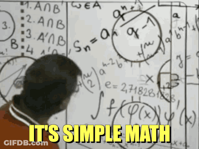 Doug Maclean Kyper Simple Math GIF